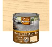 Xyladecor - Vitrificateur pour Sols Intérieurs en Bois Toutes Pièces - Parquets et Escaliers - Haute Résistance - Couleur : Satin Incolore - Quantité : 2,5L - 5324769