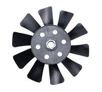 xyocx 1A646083070 Ventilateur de refroidissement à transmission à 10 lames pour tondeuse Tuff Torq Cub Cadet Troy-Bilt Craftsman Bolens Remington Ryobi Yardman Yardman Noir