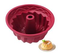 Xyvor Moule Kouglof, Moule Cake 24 cm, Moules Kouglof Silicone | Moulee Baba Au Rhum, Moules Savarin, Moulee en Silicone, pour Gâteaux, Gelée, Pain