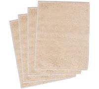 XYWHPGV 4 Chiffons de Nettoyage Chiffons en Microfibre, 9 'x 7.1' lavables en Machine très absorbants pour Cuisine Anti-Rayures tampons à récurer torchons Beige(5ce63 10ec4 64209 4920e 45a26 77a51