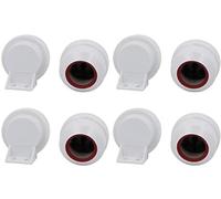 XYWHPGV 8 pièces T8 à T12 support de lumière fluorescente G13 Base simple tête tombale douille de lampe AC 500V 2A pour tube fluorescent à LED(a0347 23109 3898c 8a79f 182b0 0766f