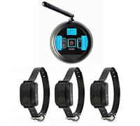 Xzmzbxzb Clôture électronique sans Fil pour Animaux de Compagnie Stop Barker Machine Anti-Fugue(Convient pour 3 Chiens)