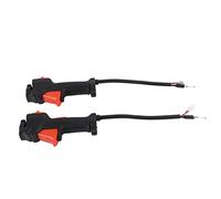 XZXCVN Poignée de Commande avec Interrupteur pour Débroussailleuse, 2 Pièces, Câble de Gâchette Compatible FS75 FS80 FS85 - Installation Facile, Matériau Durable, Usage Jardinage