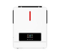 Y&H Onduleur hybride solaire marche/arrêt 6,2 kW 24 V/48 V AC 220 V deux charges puissance de sortie MPPT 120 A chargeur solaire puissance PV max entrée 6500 W avec communication WiFi