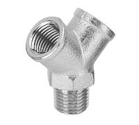 Y male cylindrique au centre / femelle cylindrique x2 G1/4'' Prevost