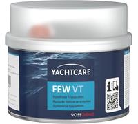 Yachtcare FEW Mastic de finition 250g sans styrène - Mastic polyester 2K pour auto, bateau, métal, bois et fibre