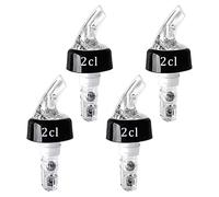 Yagaspantery 4Pcs Bec Verseur de Vin, Anti-Goutte, Bouteille Becs Verseur Pour cocktail à la maison, Bar, Fête,Femme Homme.