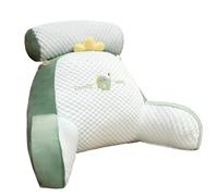 Yajimsa Oreiller De Lecture avec Accoudoirs - Oreiller De Lecture De Repos Au Lit,avec Cale Nuque & Bras - Confort Et Ergonomie Coussin Cale Dos Canapé pour Lit & Fauteuil & Canape Dinosaure 40x60cm