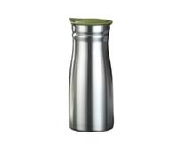 Yajuyi Bouilloire Inoxydable Carafe Verseuse Isotherme Pichet Inox Système Anti-chaleur Ouverture Large Entretien Simplifié Adaptée Bureau Environnement Professionnel, 1000ML, Vert Sans Poignée