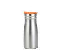 Yajuyi Bouilloire Inoxydable Carafe Verseuse Isotherme Pichet Inox Système Anti-chaleur Ouverture Large Entretien Simplifié Adaptée Bureau Environnement Professionnel, 800ML, Org Sans Poignée