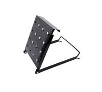 Yajuyi Plateforme D'échelle Pliable Plate-Forme Travail Antidérapant pr Décoration Intérieure, Noir