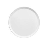 YAKA Porcelaine Blanche Assiette Plate D27 Médard de NOBLAT
