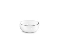YAKA Porcelaine Blanche Bol Déjeuner 50cl Médard de NOBLAT Liseret NOIR
