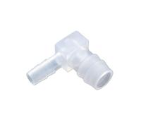 YAKUFAST 5 pièces 1.6/4/6/8/10/12mm Union réducteur pagode en plastique barbelé coude égal Type L connecteur de tuyau raccord de tuyau Joint de Tube for jardin(4mm-6mm)