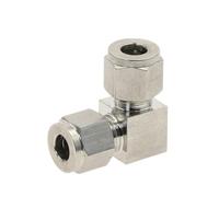 YAKUFAST Connecteur de compresseur à Double virole en acier inoxydable 304, 6mm, 8mm, 10mm, 12mm, 1/4 ", 1/2", coupleur de Tube, raccord de Compression d'air(3.17mm (1I8))