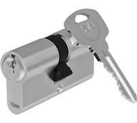 Yale 105023040002201 Cylindre de sécurité nickelé 35 x 35 mm Came longue Série 500