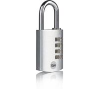 YE YE3CB381311S - Cadenas à chiffres, aluminium, 4 rangées de chiffres, 38 mm