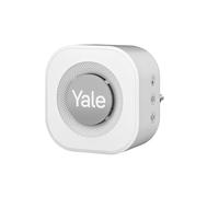 Yale Carillon intérieur pour sonnette vidéo – 7 sons distincts, volume réglable – Gris/Blanc