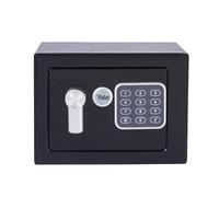 Yale Coffre-Fort Électronique - Compact 3.8L - Serrure 100 000 Combinaisons, verrou électronique Code 3 à 8 Chiffres - Dimensions 170x230x170mm YSV/170/DB2