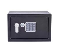 Yale Coffre-Fort Électronique - Small 8.6L - Serrure 100 000 Combinaisons, verrou électronique Code 3 à 8 Chiffres - Dimensions 20x31x20cm YSV/200/DB2