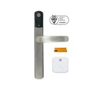 Yale Conexis L2 Serrure de porte intelligente [aucun abonnement requis] Accès à distance depuis n'importe où, n'importe quand, aucune clé nécessaire, fonctionne avec Alexa, Google Assistant et Philips