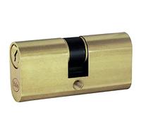 Yale Cylindre Ovale pour serrures YN0901002000 Couleur Laiton, 3 clés