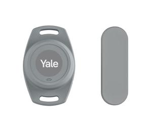 Yale Détecteur et Aimant de Fixation Ouverture de Porte - Capteur et Aimant de Rechange - Accessoires Le système d'ouverture Intelligente de Portes de Garage et de portails - 05/102330/BW Gris