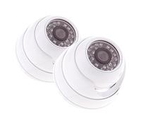 Yale Easy Fit hdc302 W2 HD720 intérieur caméra dôme - Blanc (Lot de 2)