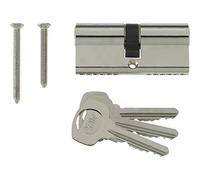 Yale KM Superior PKM4045-NP Cylindre Euro 1 étoile 40/45 (95 mm) Finition Nickel Haute sécurité