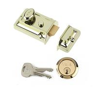 Yale Locks 77 Sûreté Traditionnel Brasslux Finition 60 mm dans Une boîte