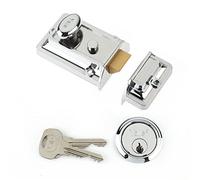 Yale Locks 77 Sûreté Traditionnel Finition Chrome 60 mm dans Une boîte