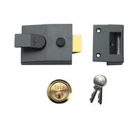 Yale Locks 88 Standard Verrou 60mm Appui Tête Dmg Finir Satin Chrome Cylindre
