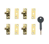 Yale Locks 8K118 Économie Fenêtre Serrure Électro Laiton Finir Paquet De 4 Visi
