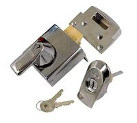 Yale Locks BS1 Verrou de sûreté Conforme aux normes britanniques Chrome Visi 60 mm (Import Grande Bretagne)