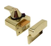 Yale Locks BS2 Visi Brasslux Verrou de sûreté conforme aux normes britanniques 40 mm