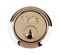 Yale Locks - Cylindre de remplacement P1109 & 2 clés Fini chrome