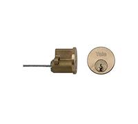 Yale Locks P1109 Visi Cylindre de Remplacement avec 2 clés Chrome