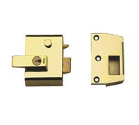 Yale Locks P2 Double Sécurité Brasslux Verrou de nuit Finition 40 mm