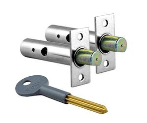 Yale Locks P2PM444CH Targette Chrome poli Visi Lot de 2 (Import Grande Bretagne)