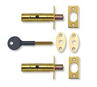 Yale Locks P2PM444PB Ergot de sécurité Laiton Visi Lot de 2 (Import Grande Bretagne)