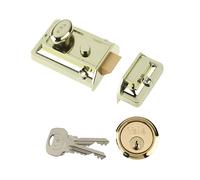 Yale Locks P77 Traditionnel Verrou 60mm Appui Tête Brasslux Finir Visi YALP77B
