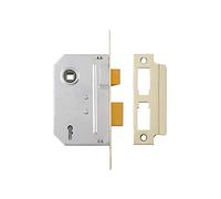 Yale Locks PM320PB25 Serrure de châssis Interne à 3 Gorges à mortaiser 67 mm Finition Laiton Poli