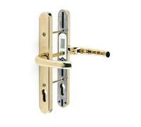 Yale Locks PPVCRHPC Poignée de Porte Rétro en PVC-U Poli Finition PVD Doré