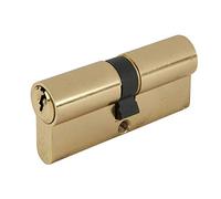 Yale Locks X6 Cylindre de serrure Double profil Certifié Kitemark Laiton poli Visi 40 x 50 x 100 mm (Import Grande Bretagne)