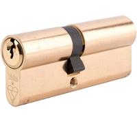 Yale P-ED3030-PB Serrure De Porte Euro Cylindre Double Laiton 30/10/30 70mm