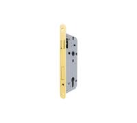 Yale Serrure de Porte en Bois Y52X1050 Laiton Poli, Bords Ronds, entrée 50mm