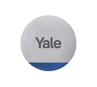 Yale Sirène extérieure sans fil – 100 dB, LED clignotantes – Bleu/Gris