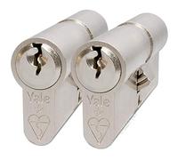 Yale Superior Cylindre de Serrure 1 étoile, KM4045-NP-KA