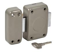 Yale Verrou de Porte Cylindre Seul - Ouverture xtérieur - Cylindre diamètre 23 mm, Longueur 35 mm, 5 goupilles - YV25C-35/SC - Protection Anti arrachement - 4 clés, Beige