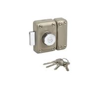 Verrou à bouton YALE - Cylindre 5 goupilles Ø 23 L 50 mm - YV25 - 28212000